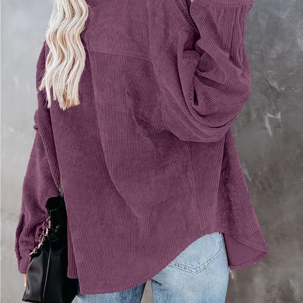 Corduroy Shacket/Button Up - image 2